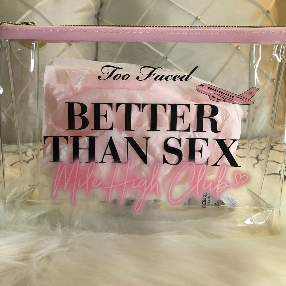 Too Faced-Better than Sex cosmetic bag